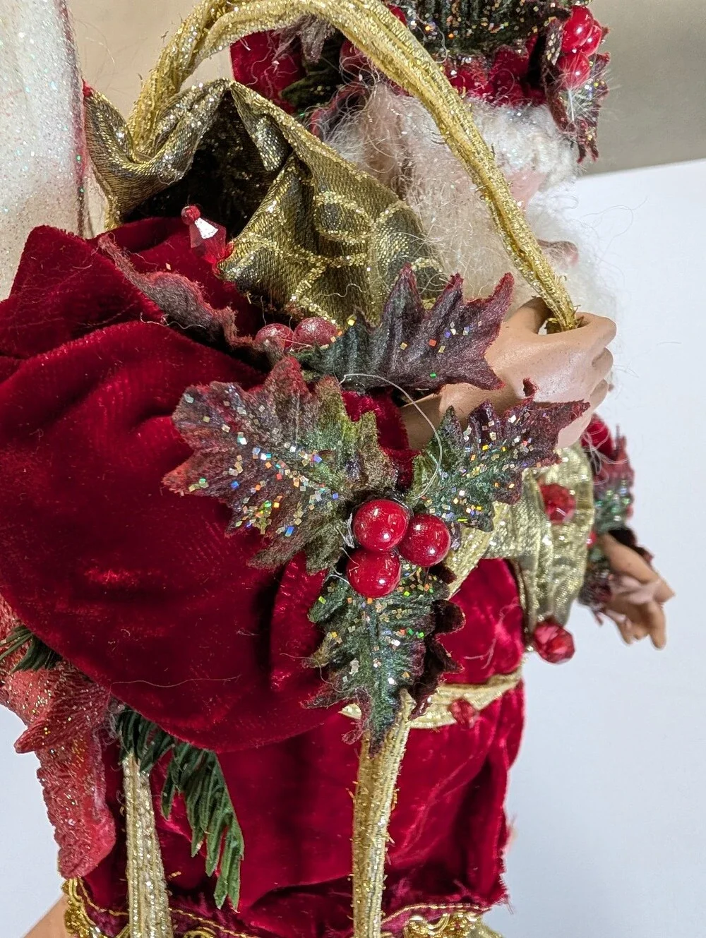 vintage MARK ROBERTS santa claus fairy